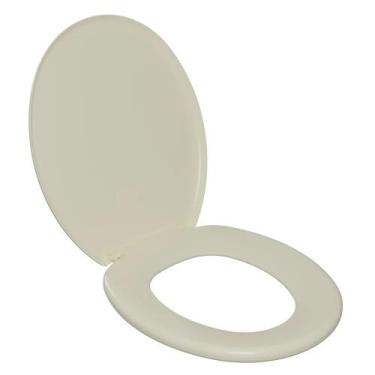 Imagem de Assento Vaso Sanitário Universal Oval Soft Bege Astra