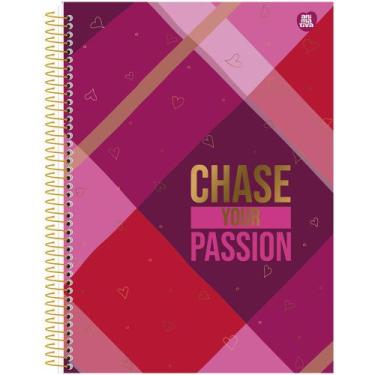 Imagem de Caderno Espiral Universitário Passion Capa Dura 15 Matérias 240 Folhas