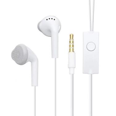 Imagem de Kit Atacado 15 Fone de Ouvido com Microfone p/ Smartphone Cor Branco n
