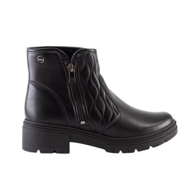 Imagem de Bota Feminina Dakota Cano Curto Básica Lançamento Moda D2731, 35, Pret
