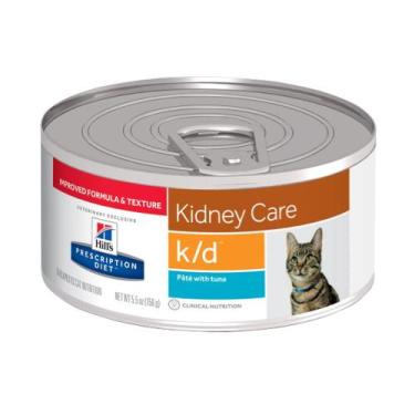 Imagem de Ração Hills Prescription Diet Atum Cuidados Renais Gatos 82g