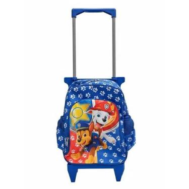 Imagem de Mochila Escolar Infantil com Rodinhas Patrulha Canina - GV Bolsas