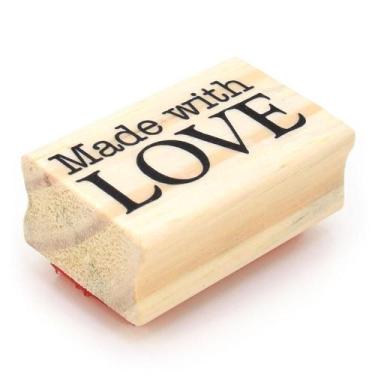 Imagem de Carimbo Arte Fácil Feito com Amor CA-747 - 5x2,2cm