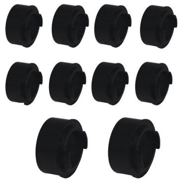Imagem de KIT 10 Adaptador Para Condulete Eletroduto Pvc Preto 1" - Masster Plás
