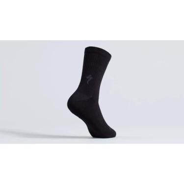 Imagem de Meia Specialized Cotton Tall preta - Tam. P