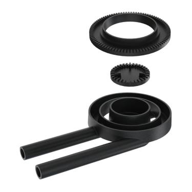 Imagem de Queimador Duplo Completo N02 para Fogao Industrial Ferro Fundido com Espalha Chama 17,4cm Libaneza