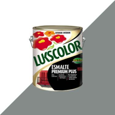 Imagem de esmalte lukscolor cinza medio