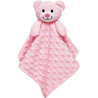Imagem de Naninha Buba para Bebê Algodão-Doce Rosa Naninha Bebe Buba