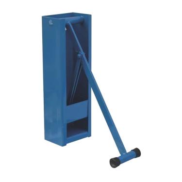 Imagem de Amassador de Latas AML-COR2-OM Manual Chapa de Aço Até 473ML Alavanca Emborrachada Azul Ouro Minas