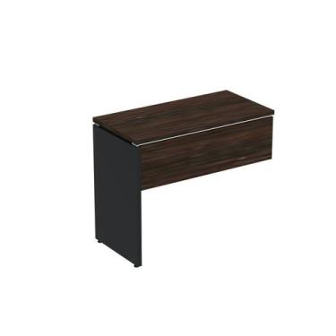 Imagem de Complemento de Mesa Pé Painel Linha P25 90cm Escarlate e Preto Cinza -
