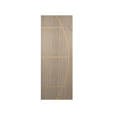 Imagem de Kit com 2 Folhas de Porta Madeira Decorada 210x70cm Espessura 3,5cm Ga