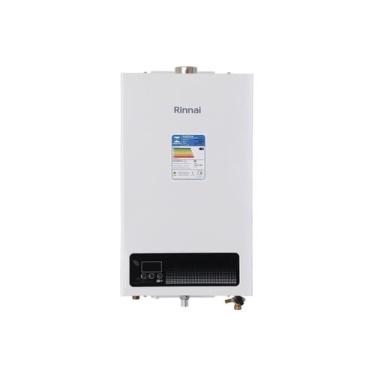 Imagem de Aquecedor a Gás Digital Reu-E150 Feh (E15) 15 Litros Gn Branco Rinnai