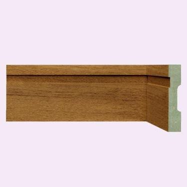 Imagem de Rodapé MDF Frisado 10CMX2,40m 1002 Moldufama Kit 96m