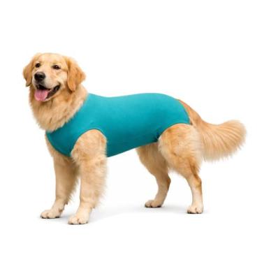 Imagem de Roupa Protetora Pós Cirúrgica Para Cachorro Castração de Macho e Fêmea