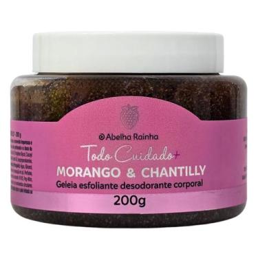 Imagem de Geleia Esfoliante Corporal Morango e Chantilly Abelha Rainha 200g