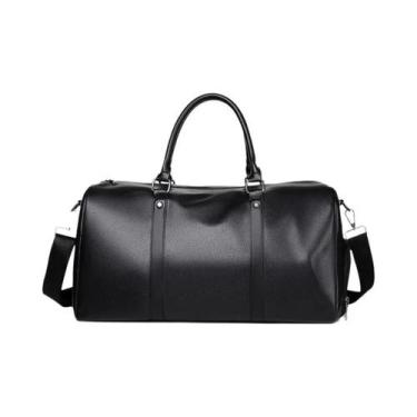 Imagem de Bolsa De Viagem Retro Impermeável De Grande Capacidade Em PU Para Espo