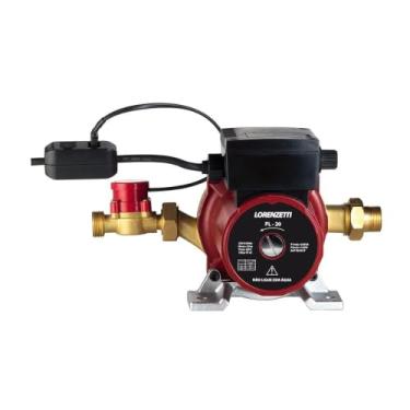 Imagem de Pressurizador de Água Pl20 20 MCA 127V, Lorenzetti, 7541015, Vermelho/Preto, Pequeno