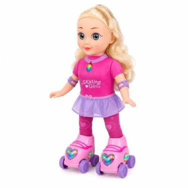 Imagem de Boneca Patinadora Feminina - BP VARIEDADES