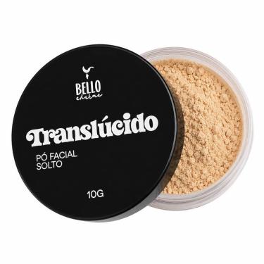 Imagem de Pó Facial Solto Translúcido Acabamento Natural Aveludado Textura Ultrafina Efeito Blur 10g Bello Charme