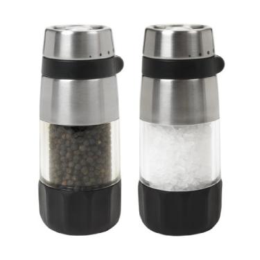 Imagem de Conjunto de moedor de sal e pimenta XO Good Grips, Stainless Steel, clear, 1