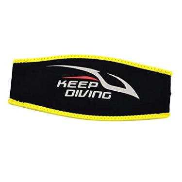 Imagem de shamjina tirarere de de Neoprene para Mergulhadores E Esportes Aquáticos Snorkeling Natação Livre - de, Preto amarelo