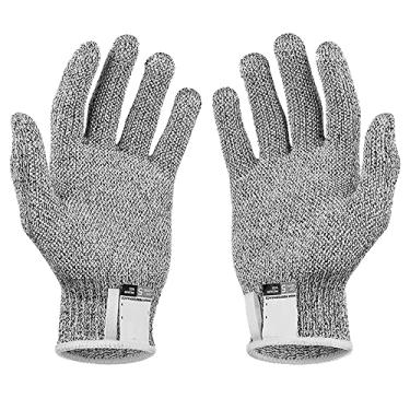 Imagem de Luvas Anti Corte Segurança Nivel 5 Cozinha Açougue Culinaria Proteçao Laminas