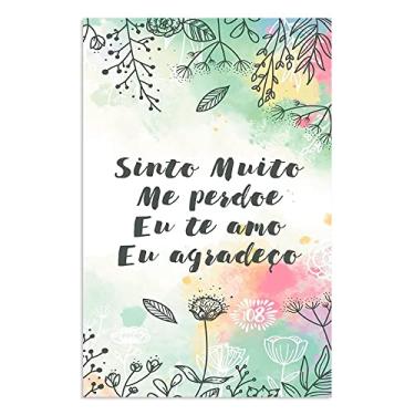 Imagem de Placa Decorativa Quadro Oração Ho'oponopono 19 X 29 Cm - Mod. 4