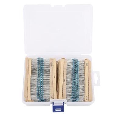 Imagem de Kit Resistor Sortido, 1/4W 3120Pcs 156 Valores Proteção Kit Resistor para Instrumentos e Medidores para Eletrodomésticos para Equipamentos de Comunicação