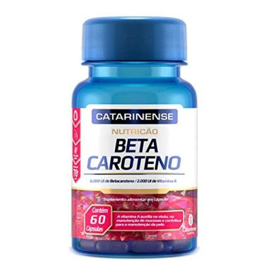 Imagem de Beta Caroteno com Vitamina A 60 Cápsulas Catarinense Pharma