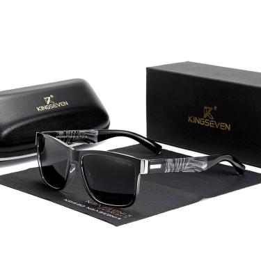 Imagem de Óculos de Sol Masculino Kingseven Esportivo ao Ar Livre Proteção Polarizados UV400 