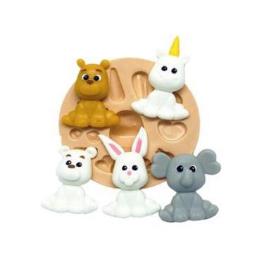 Imagem de Molde De Silicone Corpo Universal Animais