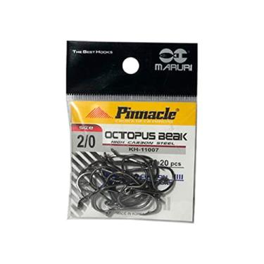 Imagem de Anzol de Pesca Maruri Octopus Beak Aço Carbono N° 2/0 20 Peças