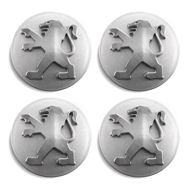 Imagem de Jogo 4 Calota Centro Roda Scorro Peugeot S170 Antiga 51mm