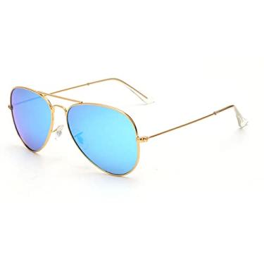 Imagem de Óculos de sol femininos masculinos polarizados armação de metal UV400 rosa óculos de sol fashion, espelho azul, outros