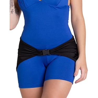 Imagem de Tapa Bumbum Com Bolso Para Celular E Fecho Fitness Tamanho:M;Cor:Preto;Gênero:Mulher