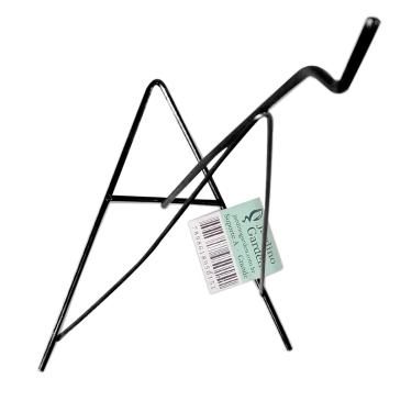 Imagem de Suporte A Metal Vasos Plantas P Preto Jardim Vertical 6und