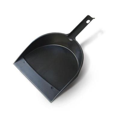 Imagem de Pá Para Lixo Com Cabo Curto Preto 32X22X37 Cm 25307 Arqplast