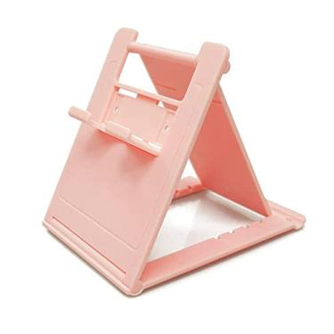 Imagem de switch lite,Base de suporte para deck de vapor, suporte dobrável suporte ajustável antiderrapante playstand dock compatível com switch, tablet, telefone celular(Pink)