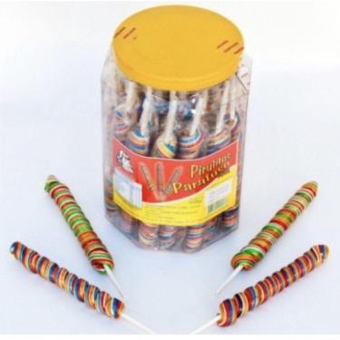 Imagem de Pirulito Psicodélico Parafuso Pote C/30unid. 900g