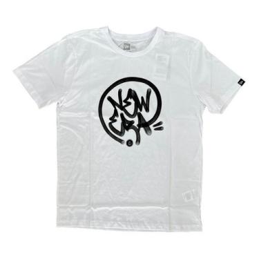 Imagem de Camiseta NewEra Core Grafitte Branca