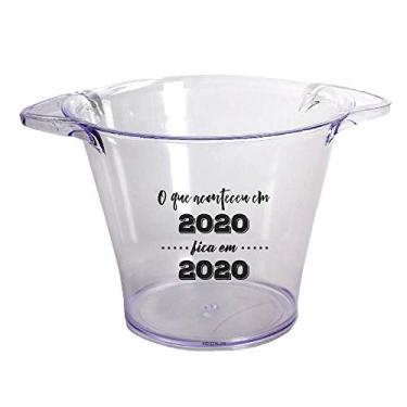 Imagem de Balde de Gelo Personalizado O que aconteceu em 2020.