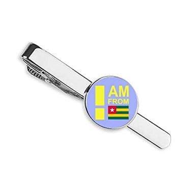 Imagem de Clipe de gravata I Am From Togo para presente de homem de negócios