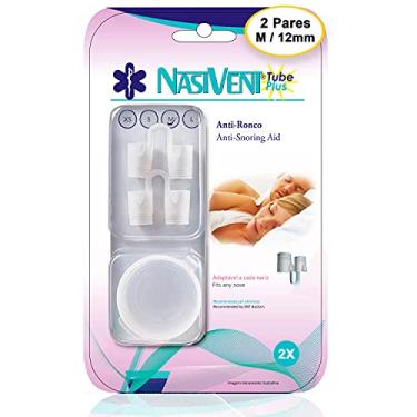 Imagem de NASIVENT PREMIUM - Anti-Ronco - Dilatador Nasal - Inovação única de trava patenteada - Em silicone medicinal de altíssima qualidade (2 pares tamanho M)