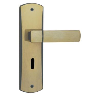 Imagem de Fechadura para Porta de Quarto Interna com Espelho Capri 40mm MGM Bronze Latonado