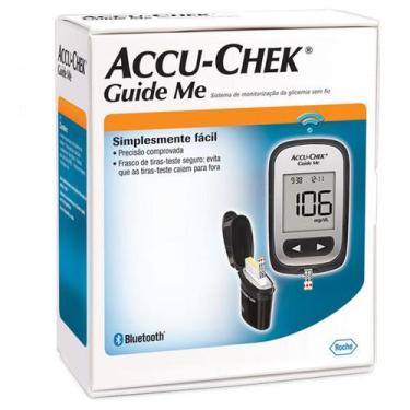 Imagem de Accu-Chek Guide Kit 10 Tiras + Monitor De Glicemia Sc Roche