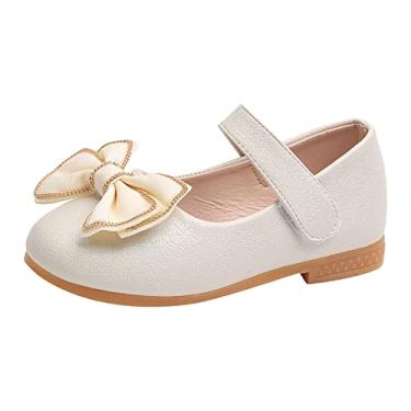 Imagem de Sandálias infantis modernas de verão para meninas sapatos casuais de fundo plano leve cor sólida arco minimalista florista, Dourado, 2.5 Big Kids