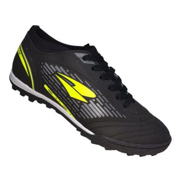 Imagem de Chuteira Society Dray Ref. 466 Masculina - Preto/Verde Limão