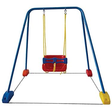 Imagem de Balanço com Estrutura Azul - 1 Cadeira - Jundplay