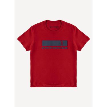 Imagem de Camiseta Estampada Aleatory Infantil Riper Vermelha-Masculino