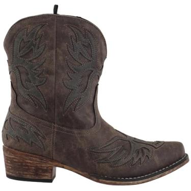 Imagem de ROPER Bota feminina Amelia Western, Marrom, 9